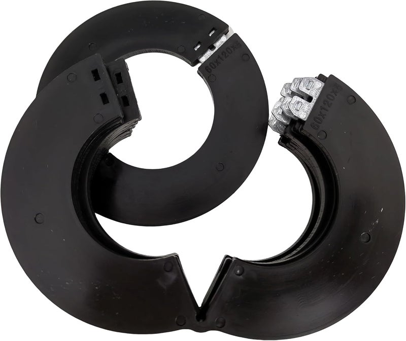 Vnshuler 8 x 60mm bucket pin shim for Excavator Skid Steer 5mm thickness detachable - Image 4